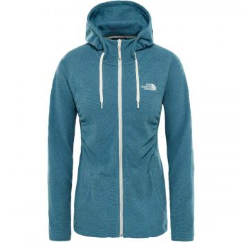 The North Face Mezzaluna Sudadera, Mujer, Storm Blue Stripe, L
