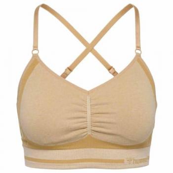 Hummel MT Lulu Scrunch High Support Seamless Sports Bra for Women