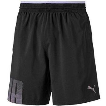 PUMA Collective Wvn Short Pantalones Cortos, Hombre, Black, XL