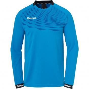 Kempa Camiseta de Manga Larga Wave 26 - Sudadera Deportiva de Manga Larga para Hombre, elástica, de secado rápido, ideal para balonmano y voleibol de interior