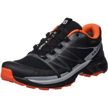 Salomon L39030000, Zapatillas de Trail Running para Hombre, Negro