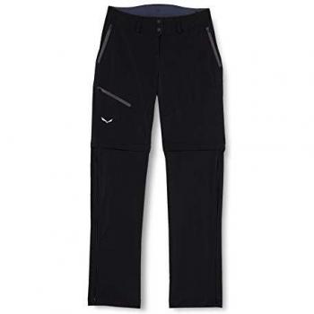 SALEWA Puez 2 DST W 2/1 Pnt Pantalones, Mujer, Black out, 44/38