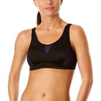 Berlei - Sujetador para mujer, talla 95DD, color negro/morado