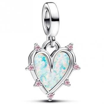 Charm Colgante Doble Amistad Opalescente Pandora Moments 793434C01