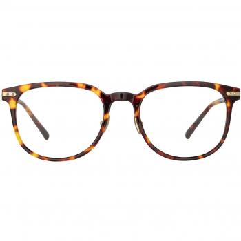Linda Farrow SULLIVAN LF78A Asian Fit C2 Men's Eyeglasses Tortoiseshell Size 53 - Blue Light Block Available