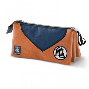 Estuche Escolar Triple Dragon Ball Eco Suit - 23 x 11 x 7 cm