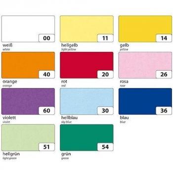 Papel de calco transparente folia, 505 x 700 mm, 115 g/m², azul