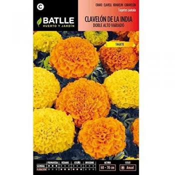 Semillas de Flores - Clavelón de la India doble alto variado - Batlle