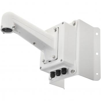 Soporte de Esquina para Cámara Hikvision DS-1602ZJ-BOX-CORNER, Montaje Exterior, Compatible con Modelos Pro y Especiales