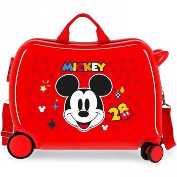 Maleta de Cabina Infantil Mickey Get Moving Disney 2 Ruedas Multidireccionales 34L
