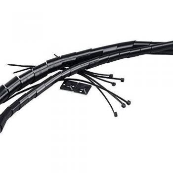 Akasa AK-TK-01BK - Kit de Tubos y Bridas para Cables