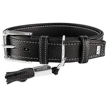 HUNTER Cannes - Collar de Piel de napa Suave y Elegante, 60