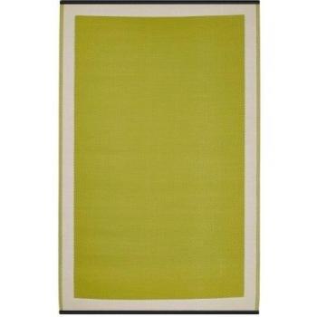 Fab Habitat Skien - Alfombra, 90 x 150 cm, color apio y blanco
