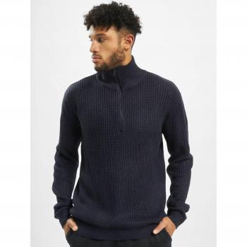 Brandit Marine Pullover Troyer - Navy - S