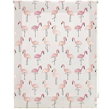 Sleepens Storalia - Estor Digital Salon Art Print - Flamencos - 120x250 cm