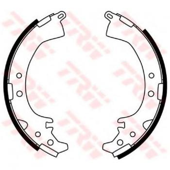 Juego de zapatas de freno TRW GS8797 para Mazda MX-5 II (NB) 1.8 (1998-2002) y Nissan NP300 Navara, Ford Ranger Mk3