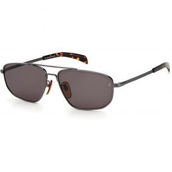 David Beckham Men's Sunglasses DB 7049 - Silver Metal Frame, 59mm Lens