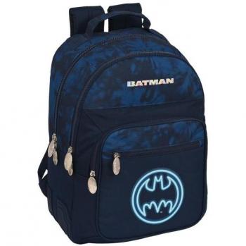 Mochila Escolar Batman Legendary Azul marino 32 x 42 x 15 cm