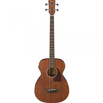 Ibanez PCBE12MH Open Pore Natural Electro-Acoustic Bass Guitar
