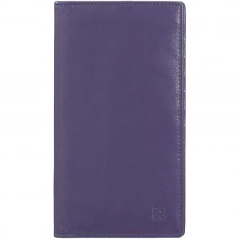 Cartera grande de mujer de piel con cremallera interior