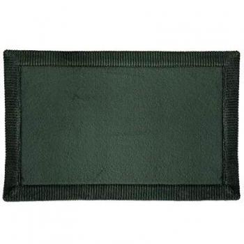 Alfombra de baño 80x50 cm con memoria de forma color caqui - 5five