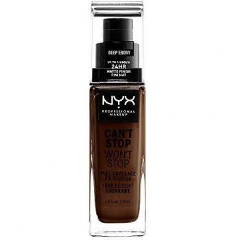 Can't Stop Won't Stop Full Coverage Foundation - Deep Ebony 30 ml