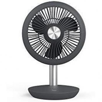M Confort Personal Fan Ventilador Portátil Inalámbrico, 4 Watts, 15 Horas Autonomía, 4 Velocidades, 27 x 15 x 15 cm