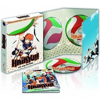 Haikyu!! Los Ases Del Voley Temporada 1 Parte 1 Ep. 1 A 13. Bluray Edición Coleccionistas. [Blu-ray]