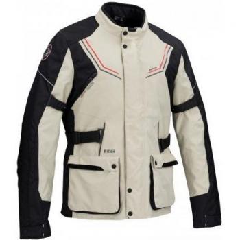 Bering chaqueta moto Renegade, Negro/Arena, talla XXL
