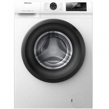 Hisense WFQP901418VM Lavadora Carga Frontal 9Kg 1400rpm Clase B Vapor Blanco