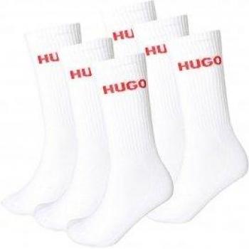 Pack de 6 calcetines HUGO para hombre con logo blanco