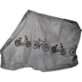 Relaxdays Funda para bicicleta, Funda protectora, Protección solar, Cubierta, Polietileno, 200 x 115