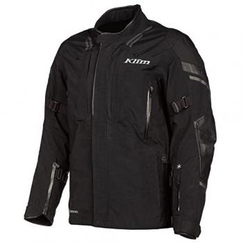 KLIM Chaqueta de Moto Latitude Negra - Chaqueta textil de moto, color negro, modelo 2023, talla M