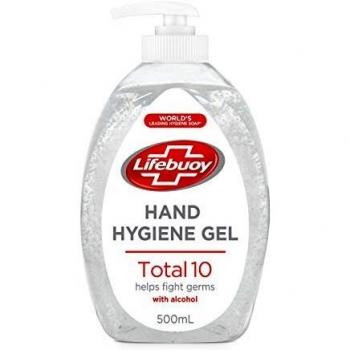 Gel Antibacterial para Manos Lifebuoy 500ml con Dosificador