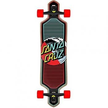 Longboard Drop Through Wave Dot Splice 36 - Monopatín Cruiser 9.0 x 36