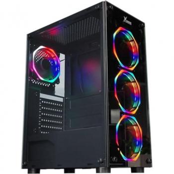Pc Gaming MINOTAUR A45 RX66 OCTAGON - Potente equipo de gaming con AMD Ryzen 5 4500, memoria DDR4 16GB, SSD de 500GB, tarjeta gráfica RX 6600, Wifi y Windows 11 Pro