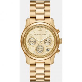 Michael Kors Runway MK7323 Gold-Tone Stainless Steel Chronograph Women's Watch