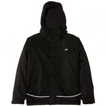 Trespass MCJKRAH20007, Chaqueta Niños, Negro, 5 - 6 años