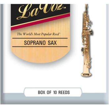 D'Addario La Voz RIC10HD Soprano Saxophone Reeds (Box of 10)