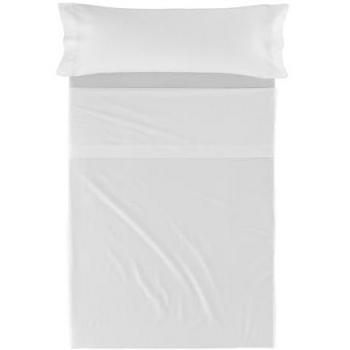 Juego de Sábanas Básico Infantil HappyFriday 2 Piezas Blanco 160x270 cm (Cama 80/90), 100% Algodón, Calidad 150