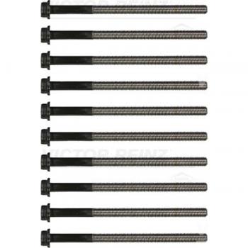 Juego de tornillos de culata REINZ 14-32019-02 - Juego de pernos de cabeza de cilindro, incluye 10 tornillos, fabricado en acero resistente a la corrosión, diseñado para garantizar un sellado