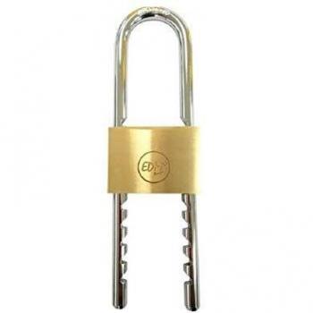 CANDADO LATON ARCO REGULABLE 60MM APERTURA 60-160MM BLISTER