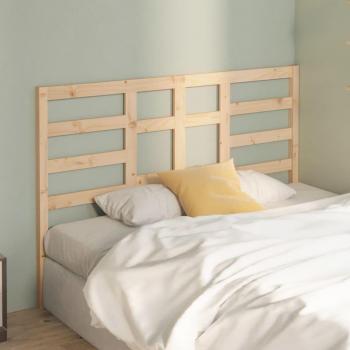 Cabecero de cama 141x4x104 cm madera maciza de pino