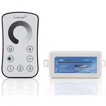 Greenice | Dimmer 3 Zonas 2,4G Tira Mando a Distancia 12-24VDC 144/288W