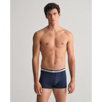 Pack de 3 calzoncillos boxers de algodón para hombre con detalle de la marca en la cintura