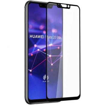 Protector de Cristal Templado para Huawei Mate 20 Lite con Bordes Negros