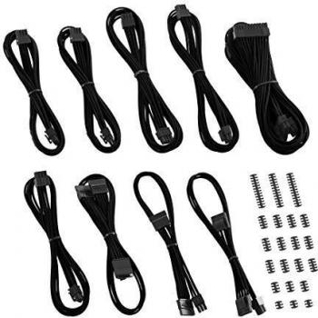 CableMod Classic ModMesh Serie C Corsair AXi, HXi y RM Kit de Cable - Negro