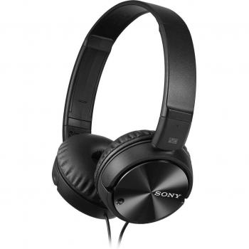 Auriculares con cable Sony MDR-ZX110NC de cancelación de ruido en color negro