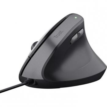 Ratón Trust Bayo II - Negro Ergonómico con 2400 DPI y 6 Botones