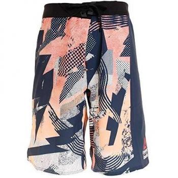 Reebok RC Epic Cordlock-Print Pantalón Corto, Hombre, Sunglow, 34